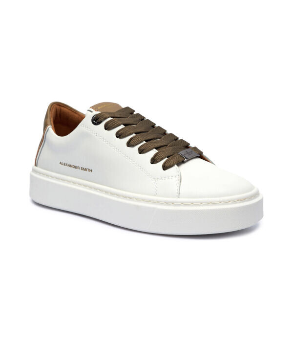 Кеды мужские Alexander Smith London кожаные с контрастной шнуровкой, белый
Кеды мужские Alexander Smith London кожаные с контрастной шнуровкой, белый