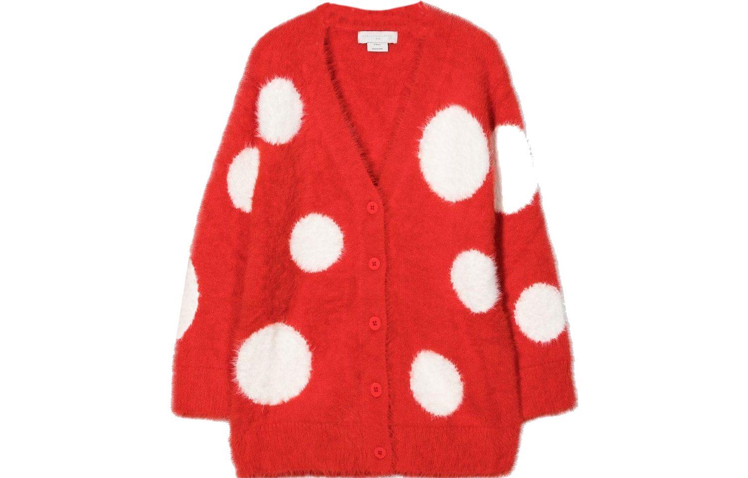 Детский свитер Stella McCartney, красный 
Детский свитер Stella McCartney, красный