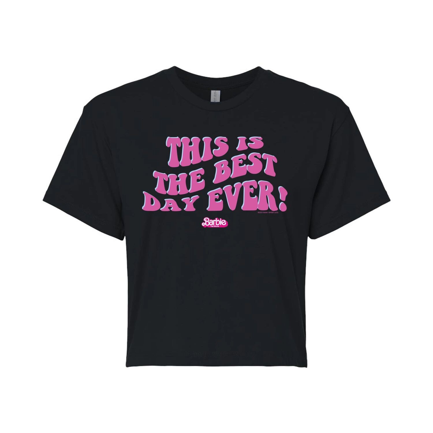 Укороченная футболка Barbie The Movie Best Day для юниоров Barbie, черный
Укороченная футболка Barbie The Movie Best Day для юниоров Barbie, черный