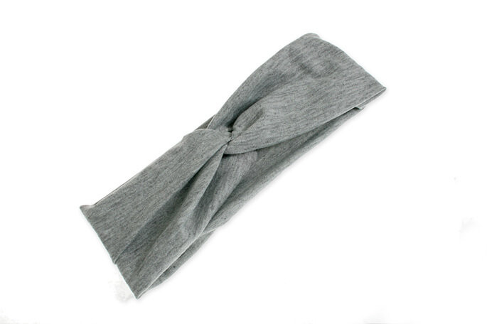 Jubileo, Повязка на голову с узлом, светло-серый
Jubileo, Повязка на голову с узлом, светло-серый