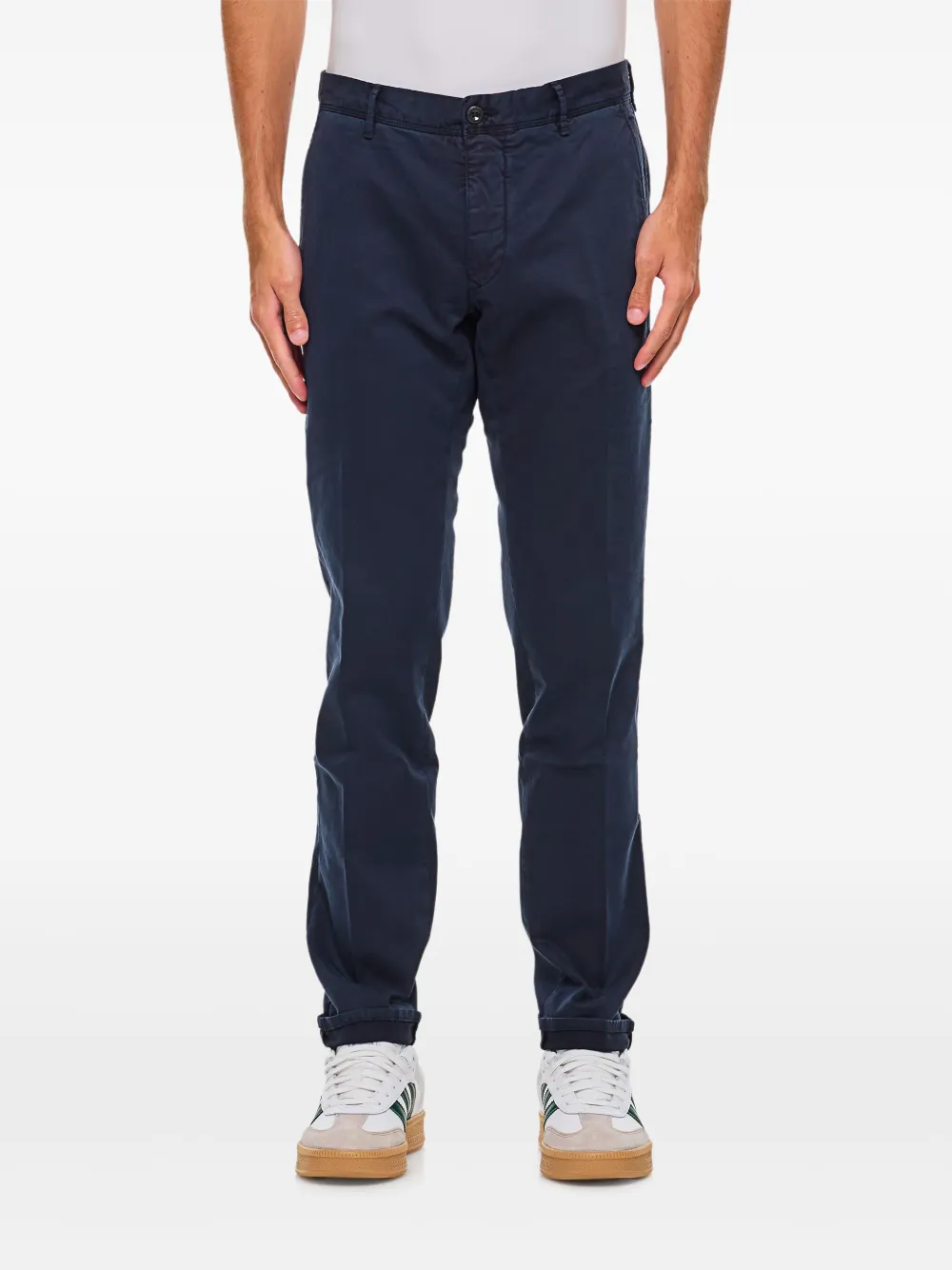 Брюки на пуговицах Incotex, синий
Брюки на пуговицах Incotex, синий