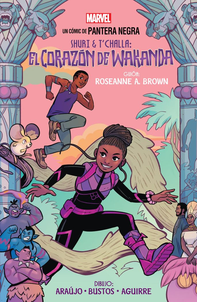 MARVEL SCHOLASTIC SHURI & T CHALLA. EL CORAZÓN DE WAKANDA (PANINI ESPAÑA S.A.)
MARVEL SCHOLASTIC SHURI & T CHALLA. EL CORAZÓN DE WAKANDA (PANINI ESPAÑA S.A.)
