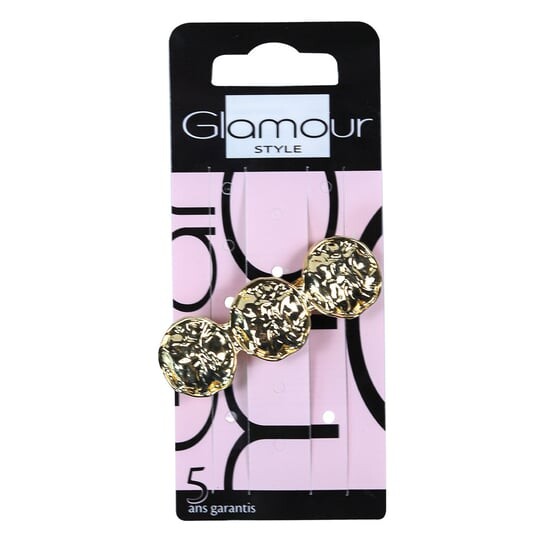 Заколка для волос Glamour Автоматическая, золотое кольцо
Заколка для волос Glamour Автоматическая, золотое кольцо