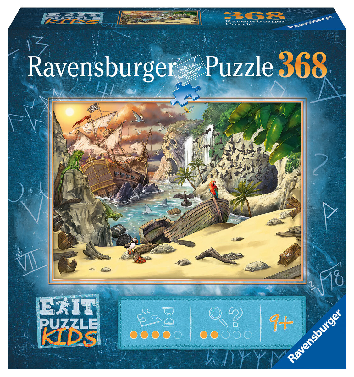 Ravensburger, пазл, Выход, Пираты, 368 шт.
Ravensburger, пазл, Выход, Пираты, 368 шт.