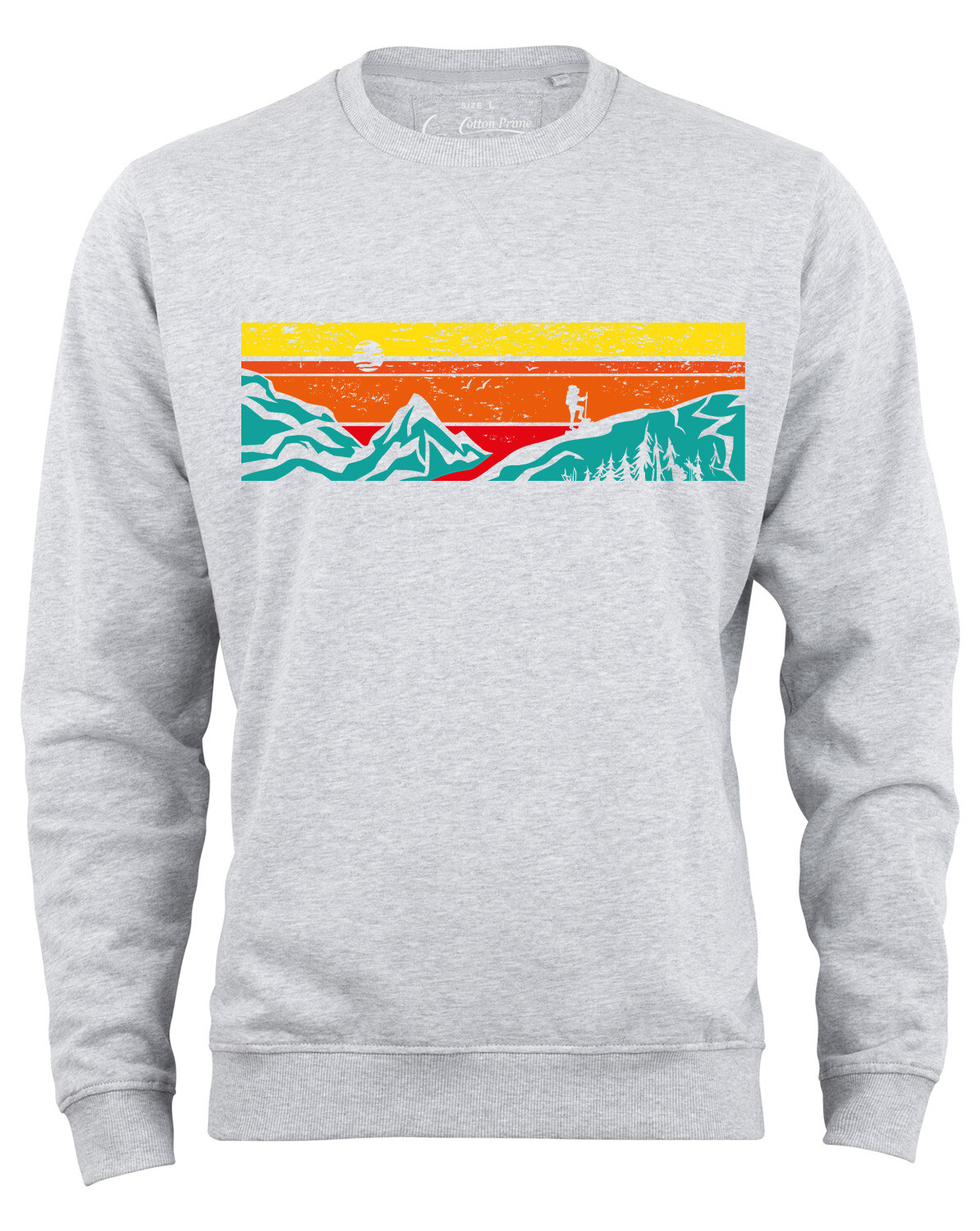 Толстовка Cotton Prime Berge Let's Hiking, серый меланж
Толстовка Cotton Prime Berge Let's Hiking, серый меланж