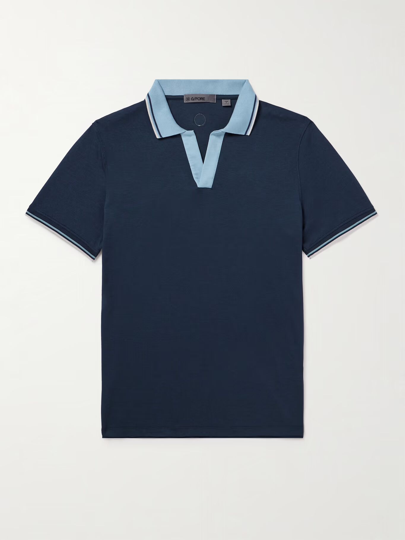Рубашка-поло из пике в полоску с логотипом G/FORE Golf MR P., темно-синий
Рубашка-поло из пике в полоску с логотипом G/FORE Golf MR P., темно-синий