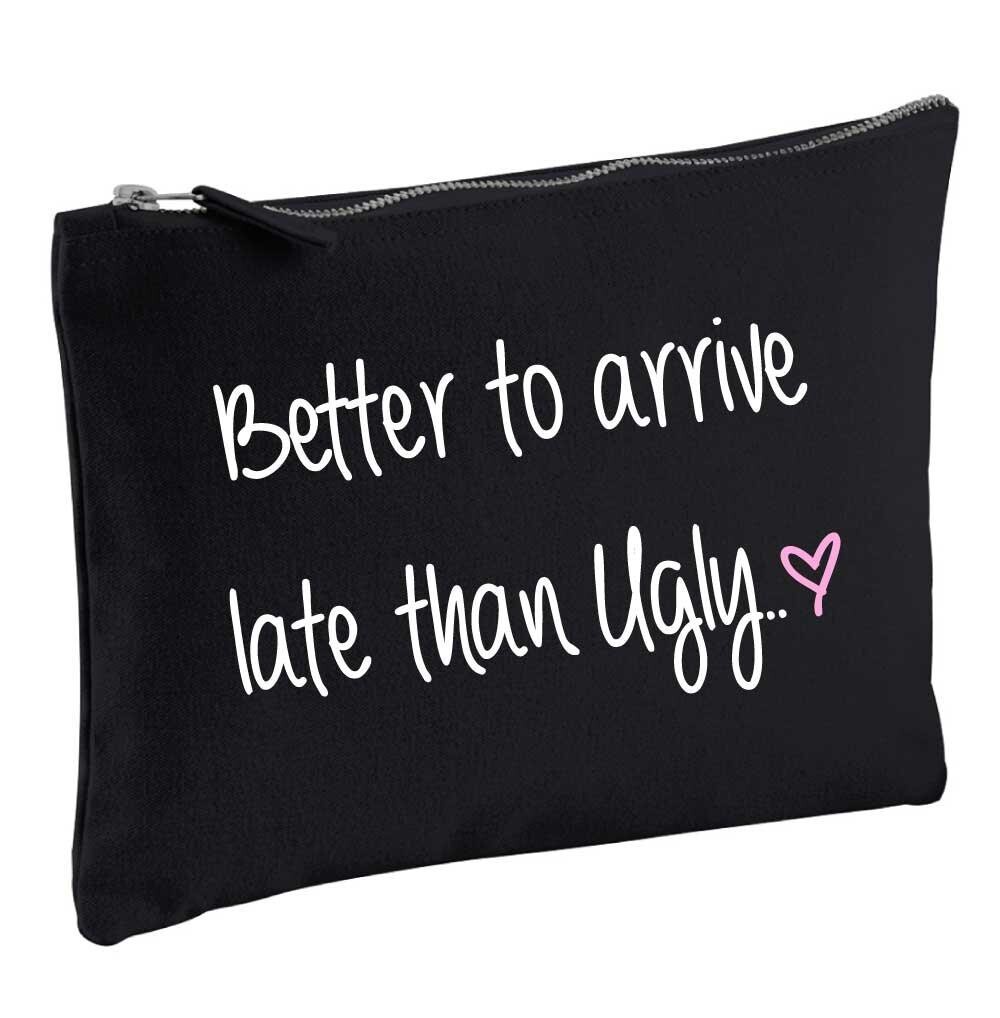 Лучше прийти поздно, чем уродливая черная косметичка 60 SECOND MAKEOVER, черный
Лучше прийти поздно, чем уродливая черная косметичка 60 SECOND MAKEOVER, черный