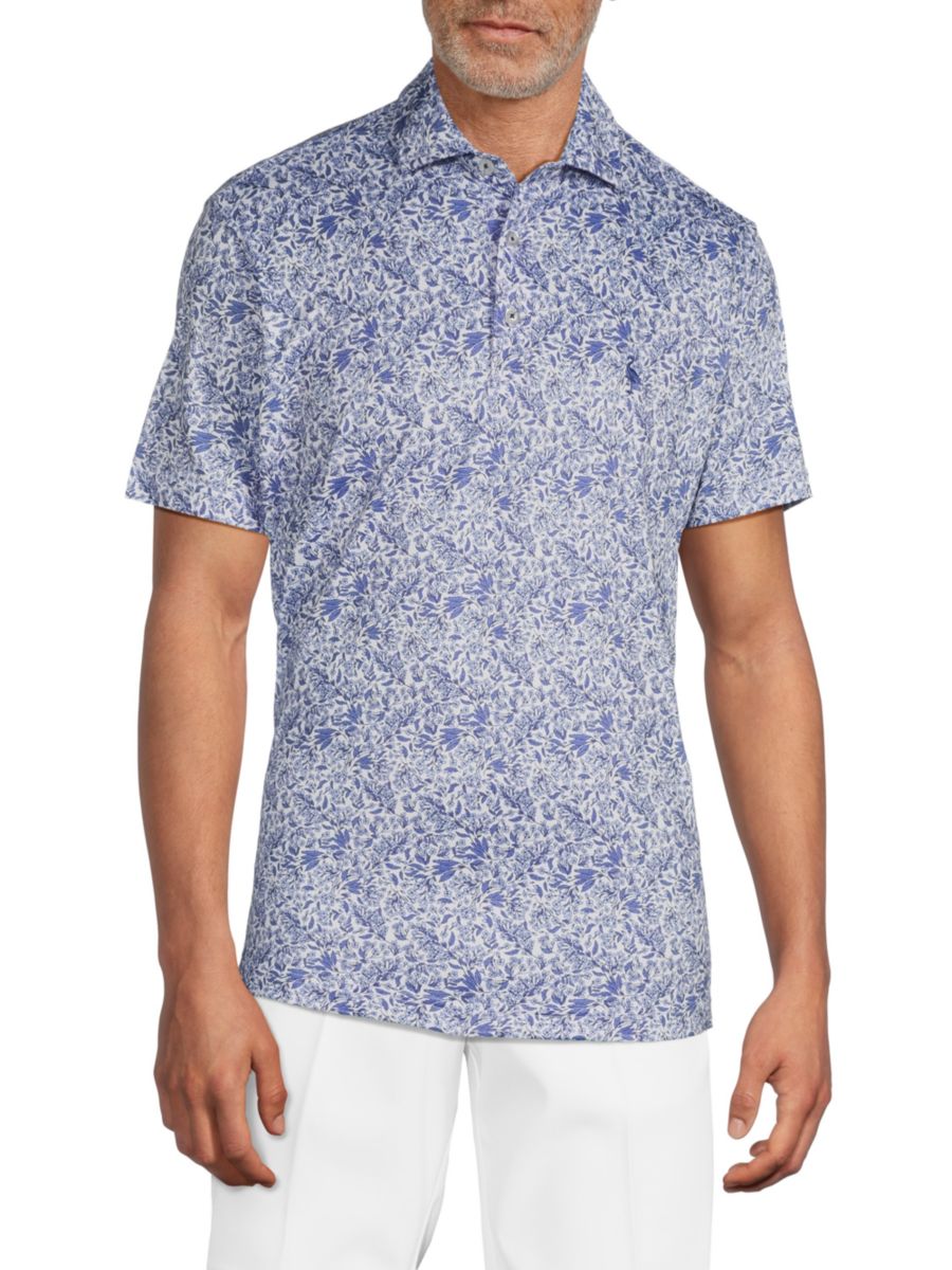 Рубашка-поло с цветочным логотипом TailorByrd, синий
Рубашка-поло с цветочным логотипом TailorByrd, синий