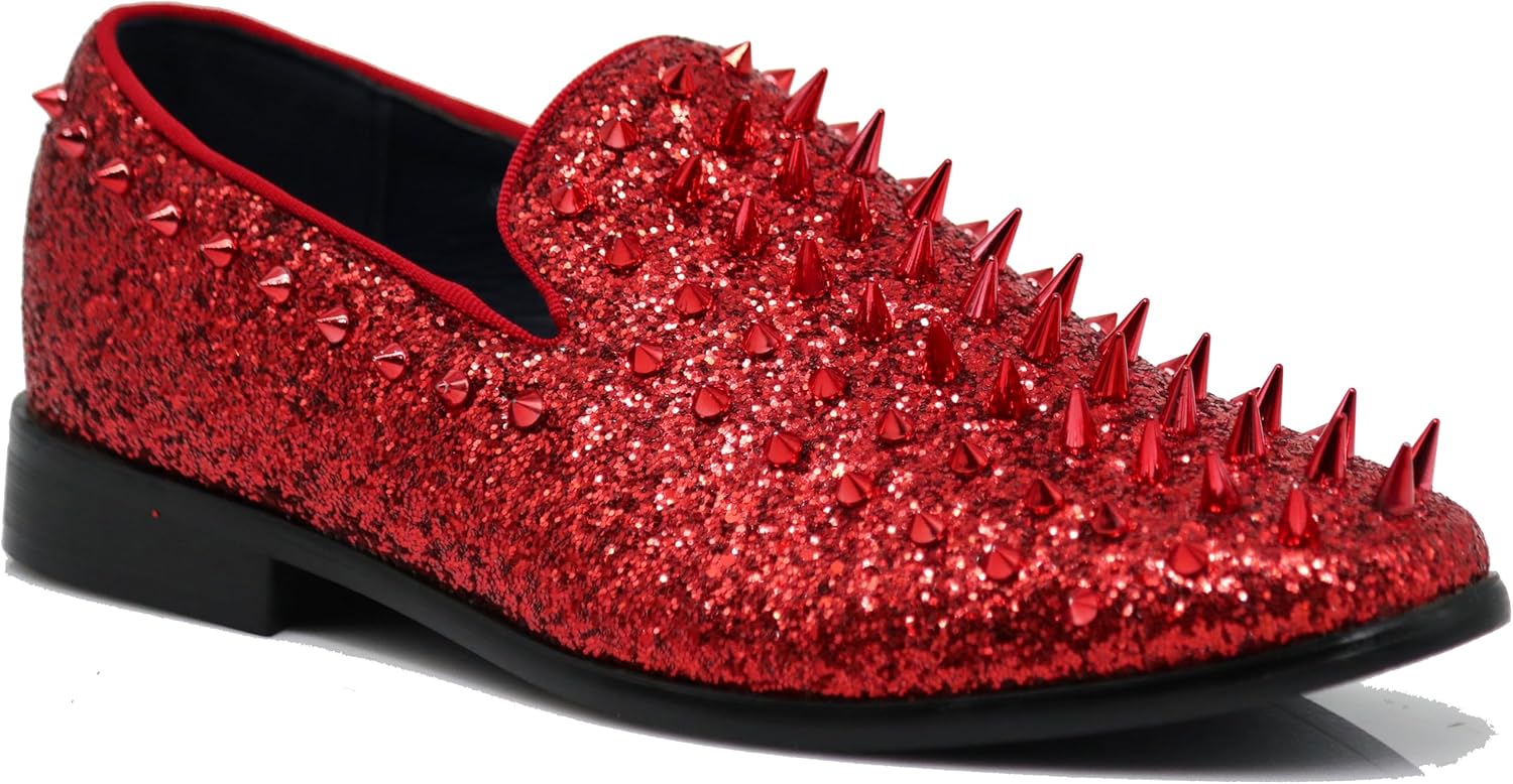 Мужские винтажные лоферы SPK09 с шипами, слипоны, модная обувь, классические вечерние туфли-токседо Enzo Romeo, винный
Мужские винтажные лоферы SPK09 с шипами, слипоны, модная обувь, классические вечерние туфли-токседо Enzo Romeo, винный