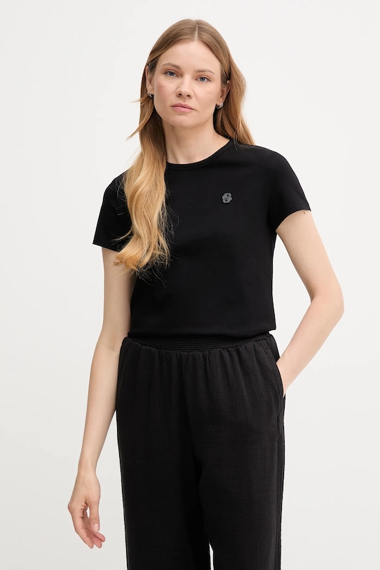 Хлопковая футболка Boss, черный
Хлопковая футболка Boss, черный