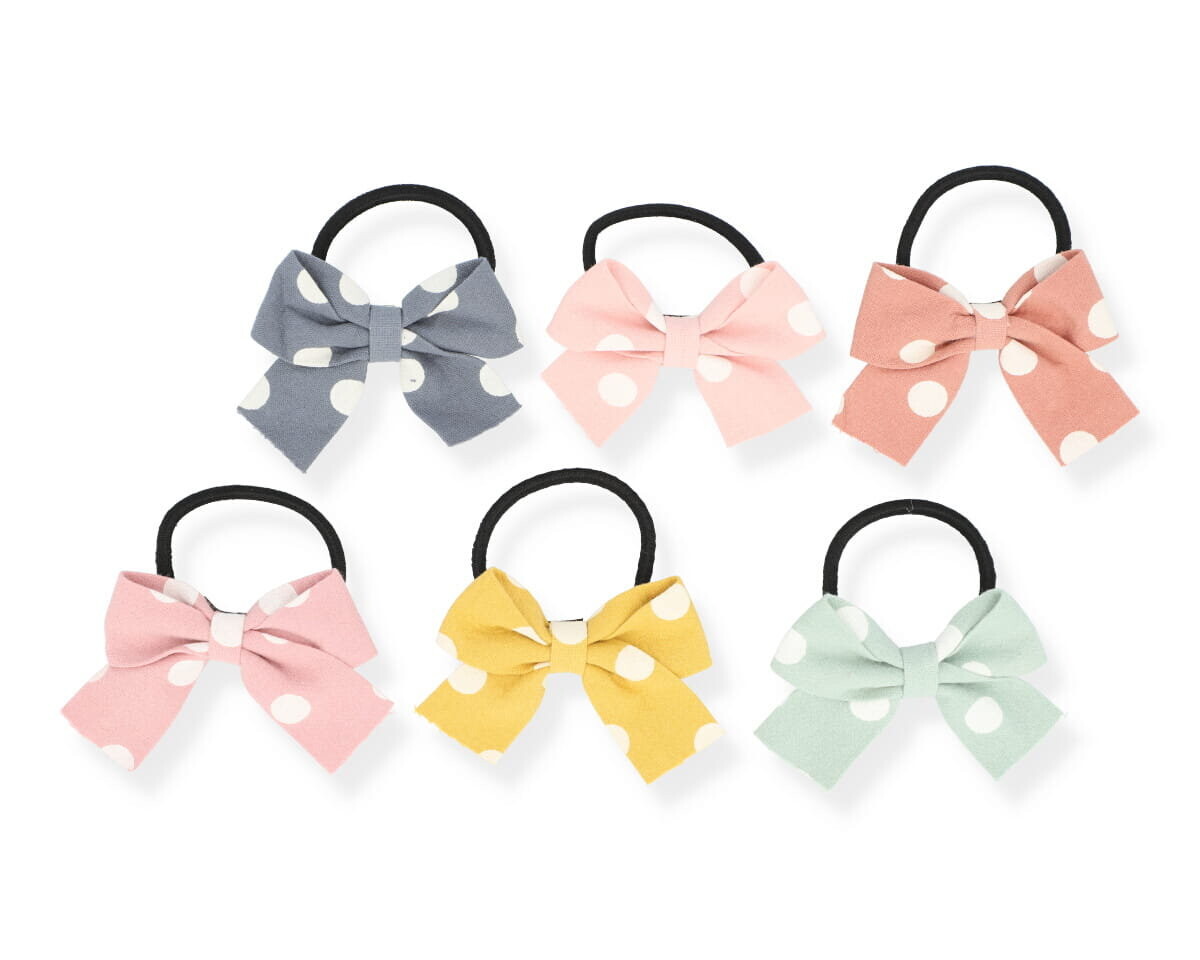 Резинки-бантики в горошек, 6 шт Inna Marka
Резинки-бантики в горошек, 6 шт Inna Marka