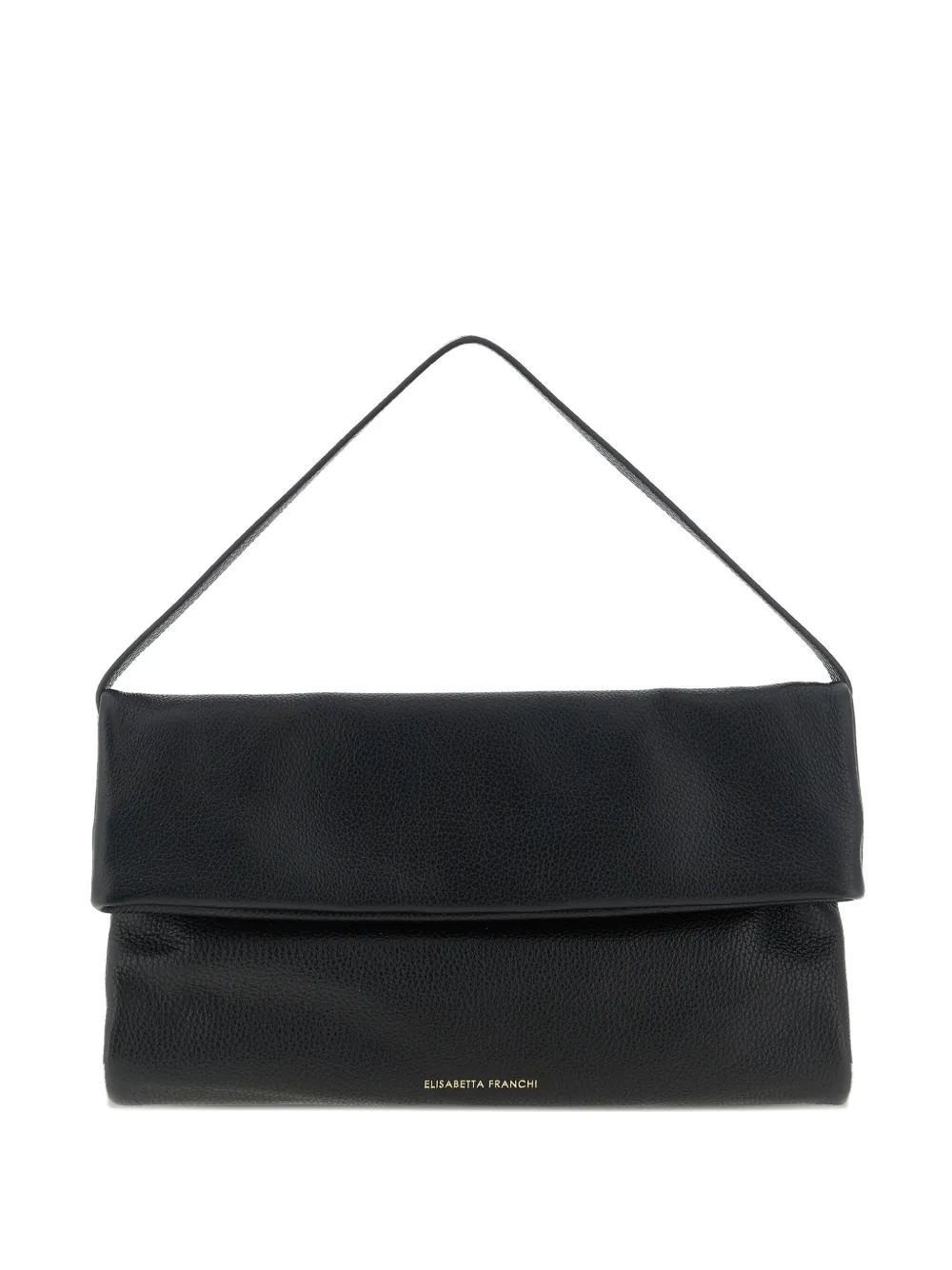 Сумка через плечо с тисненым логотипом и откидным клапаном Elisabetta Franchi, черный
Сумка через плечо с тисненым логотипом и откидным клапаном Elisabetta Franchi, черный