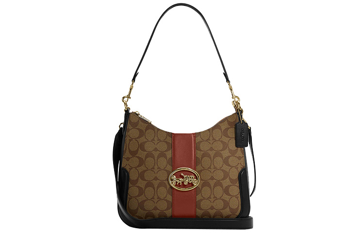 Кожаная наплечная сумка Dionysus большая женская хаки COACH
Кожаная наплечная сумка Dionysus большая женская хаки COACH