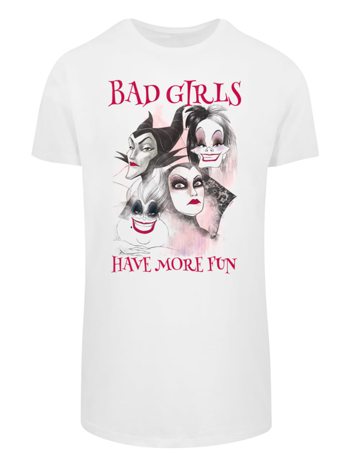 Удлиненная футболка с надписью Disney Bad Girls Have More Fun белого цвета. F4NT4STIC, Белый, Удлиненная футболка с надписью Disney Bad Girls Have More Fun белого цвета. F4NT4STIC
Удлиненная футболка с надписью Disney Bad Girls Have More Fun белого цвета. F4NT4STIC, Белый, Удлиненная футболка с надписью Disney Bad Girls Have More Fun белого цвета. F4NT4STIC