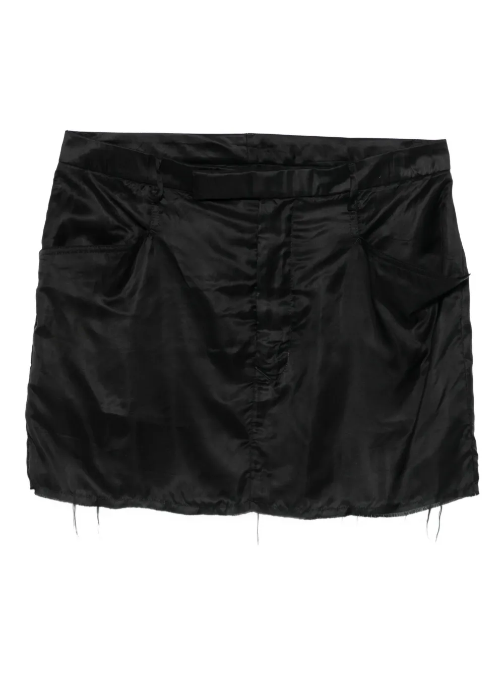 Юбка мини с бахромой Rick Owens, черный
Юбка мини с бахромой Rick Owens, черный