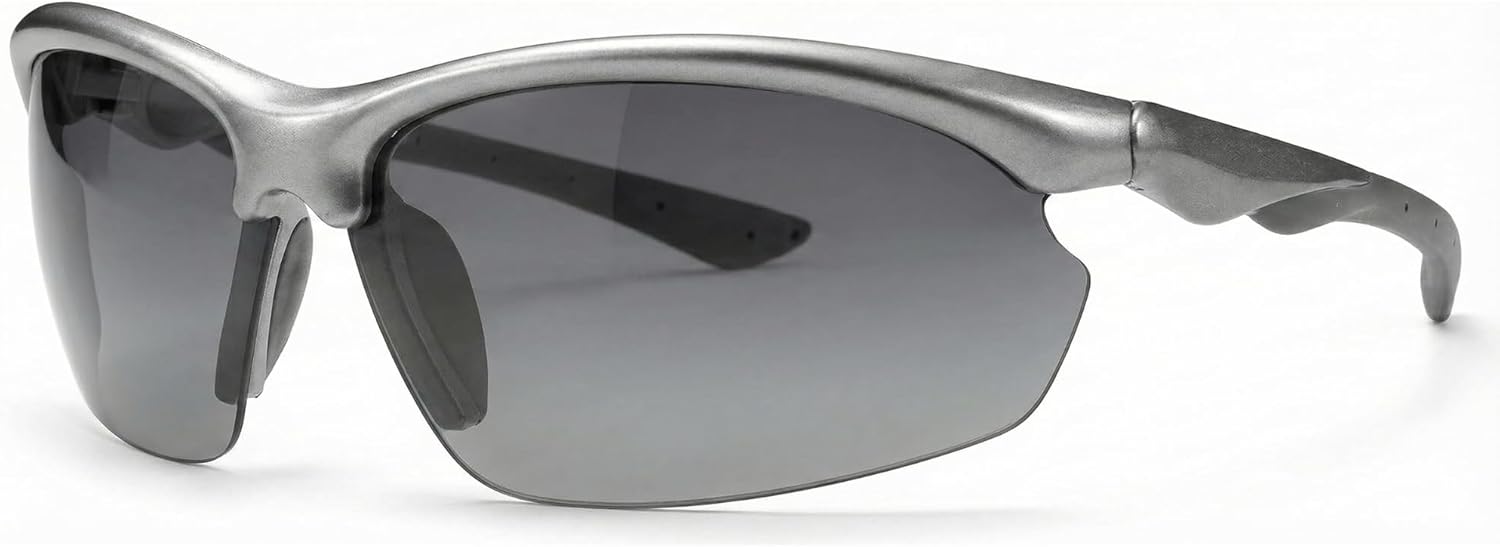 Поляризованные спортивные солнцезащитные очки JiMarti P52 – легкие, с оправой из материала TR90 и защитой от УФ-излучения UV400, идеально подходят для бега, езды на велосипеде, рыбалки и гольфа, Gunmetal Grey
Поляризованные спортивные солнцезащитные очки JiMarti P52 – легкие, с оправой из материала TR90 и защитой от УФ-излучения UV400, идеально подходят для бега, езды на велосипеде, рыбалки и гольфа, Gunmetal Grey