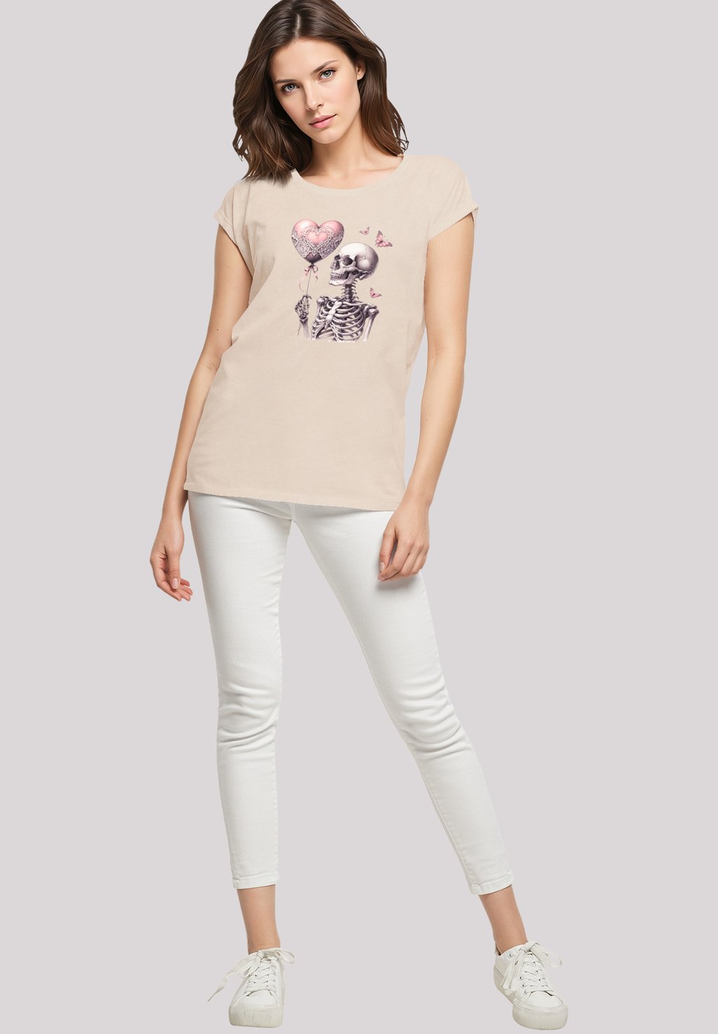 Футболка с принтом SKELETT HÄLT HERZBALLON F4NT4STIC, песочный
Футболка с принтом SKELETT HÄLT HERZBALLON F4NT4STIC, песочный