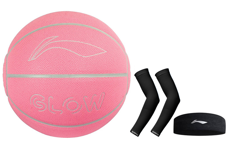 LINING Баскетбольный мяч badfive pu розовый размер 7 светящийся в темноте unisex
LINING Баскетбольный мяч badfive pu розовый размер 7 светящийся в темноте unisex