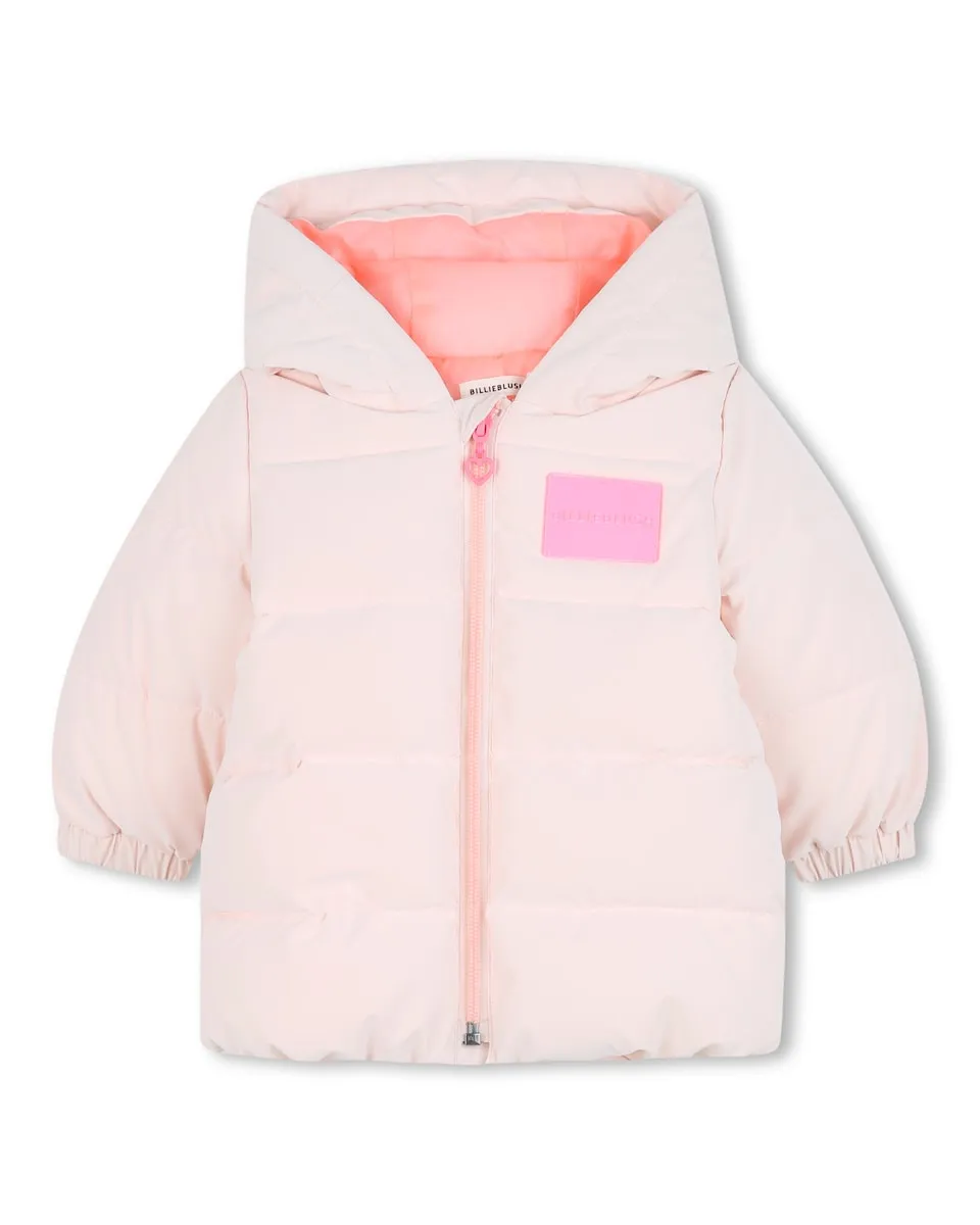 Детский пуховик розового цвета с капюшоном Billieblush, светло-розовый
Детский пуховик розового цвета с капюшоном Billieblush, светло-розовый