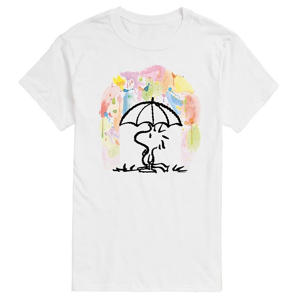 Мужская футболка с рисунком Peanuts Rainbow Woodstock Licensed Character, белый
Мужская футболка с рисунком Peanuts Rainbow Woodstock Licensed Character, белый