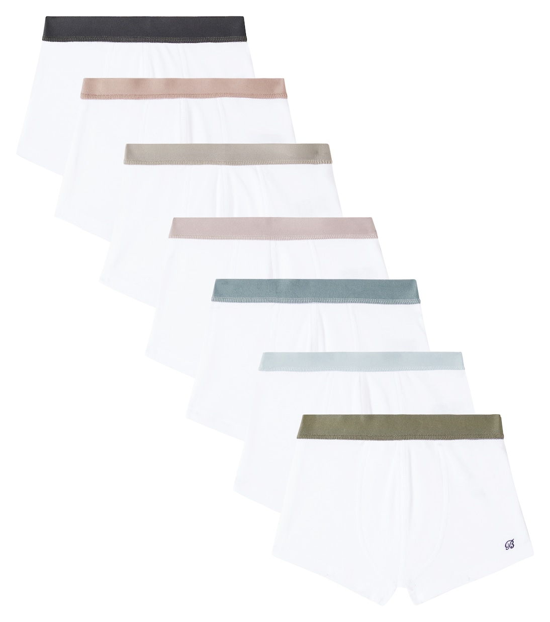 Комплект из 7 трусов-боксеров из хлопкового джерси Bonpoint, Blanc Lait
Комплект из 7 трусов-боксеров из хлопкового джерси Bonpoint, Blanc Lait