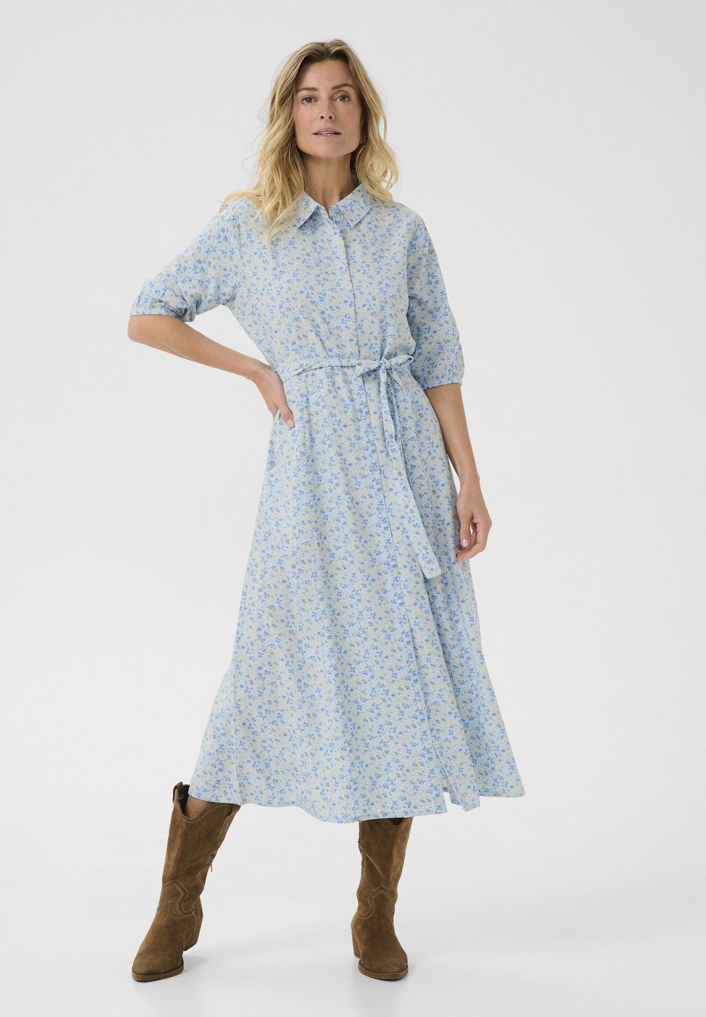 Платье-рубашка TIAH ZALLY FIT Cream, синий
Платье-рубашка TIAH ZALLY FIT Cream, синий