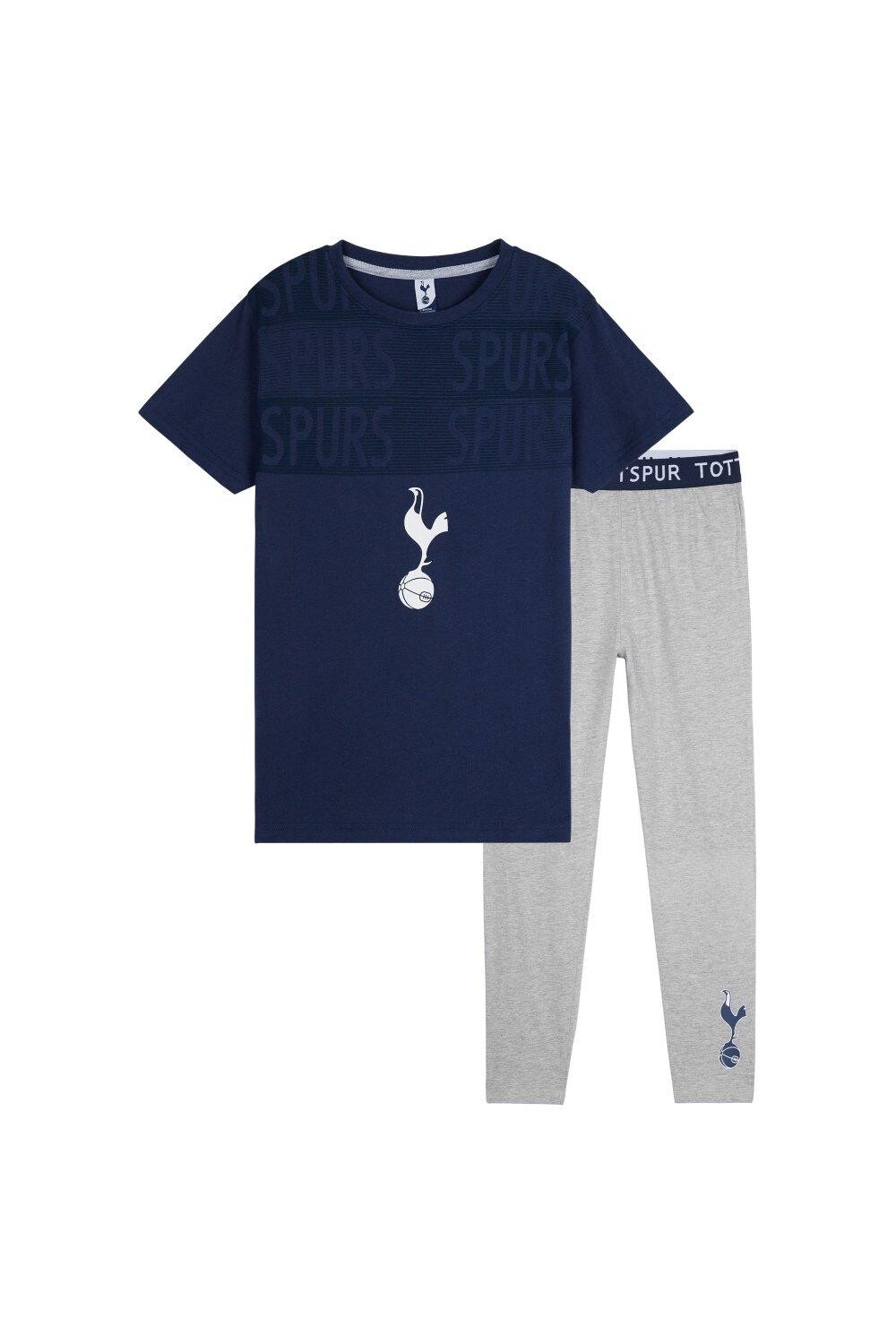 Пижамный комплект для футбольных фанатов, футболка и брюки Tottenham Hotspur FC, мультиколор
Пижамный комплект для футбольных фанатов, футболка и брюки Tottenham Hotspur FC, мультиколор