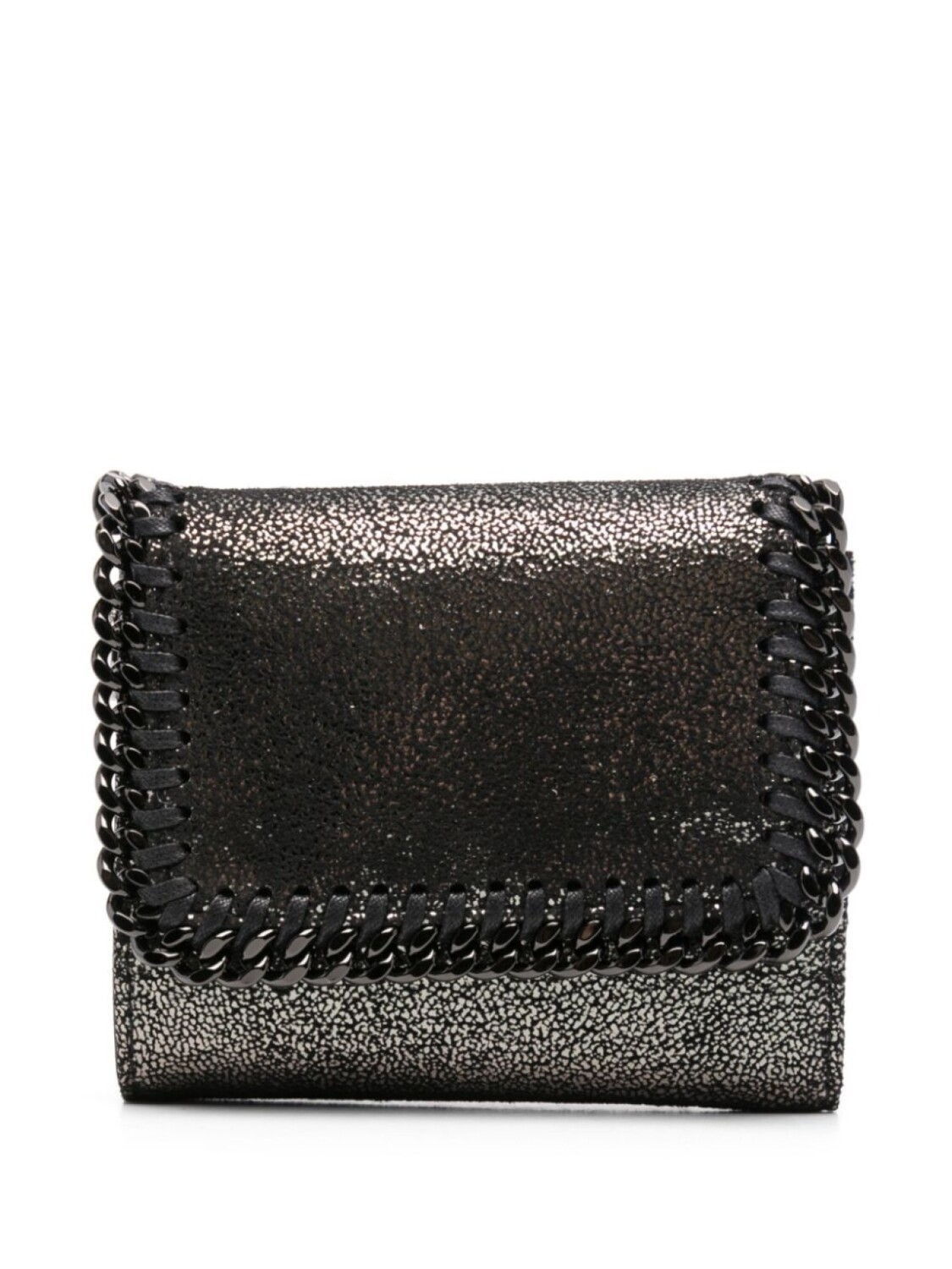 Stella McCartney маленький кошелек с откидным клапаном, черный
Stella McCartney маленький кошелек с откидным клапаном, черный