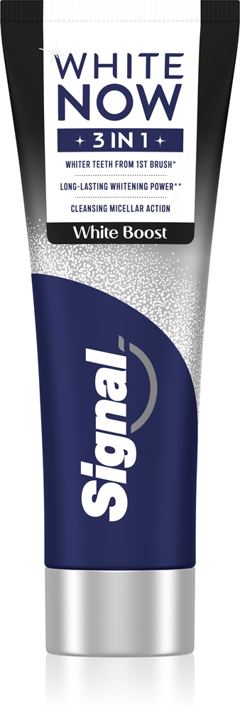 Зубная паста White Now 3-в-1 для усиления белизны Signal, 75 мл
Зубная паста White Now 3-в-1 для усиления белизны Signal, 75 мл