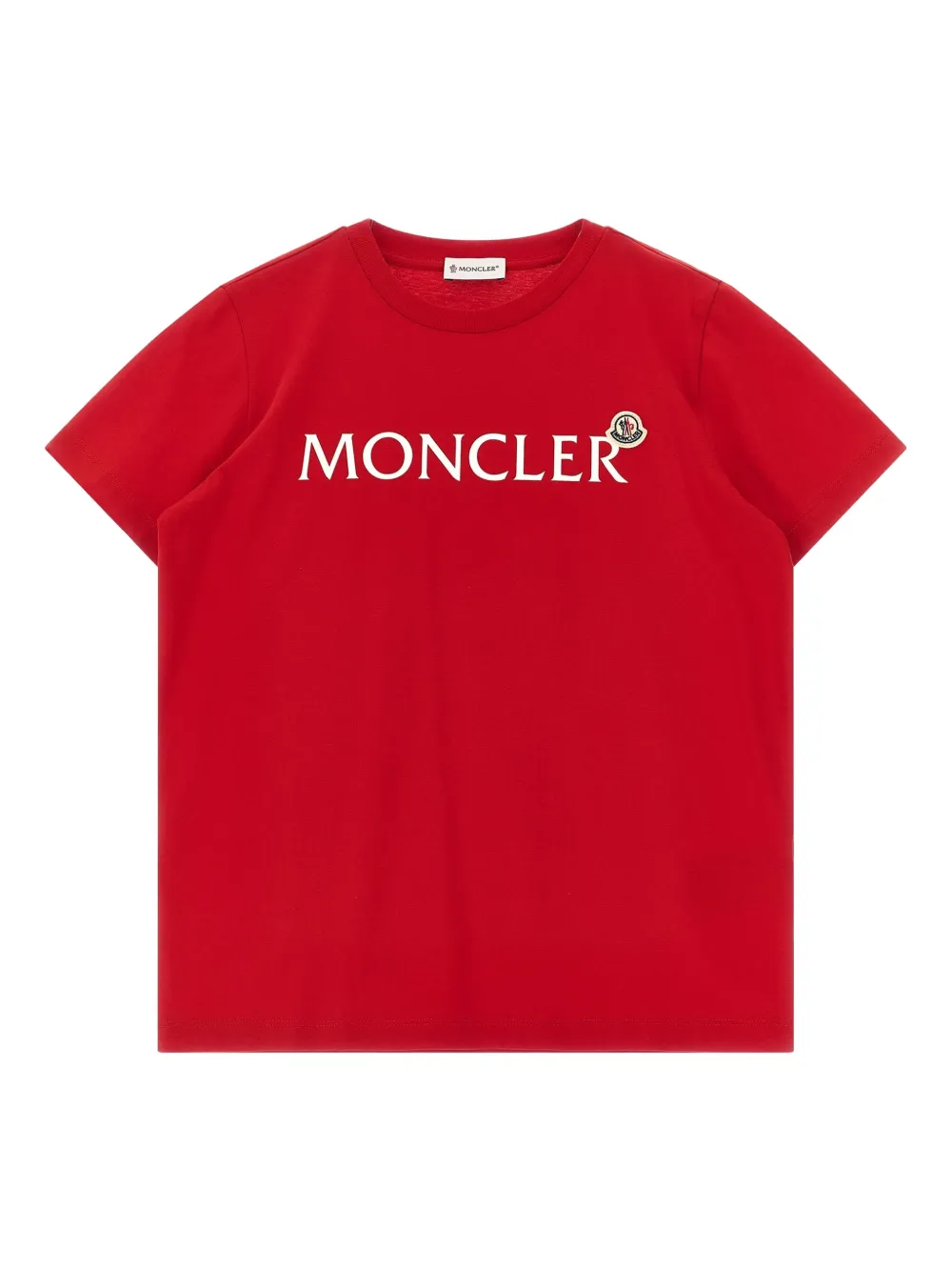 Футболка с нашивкой-логотипом Moncler Enfant, красный
Футболка с нашивкой-логотипом Moncler Enfant, красный