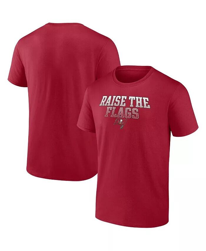 Мужская красная футболка Tampa Bay Buccaneers Raise the Flags Heavy Hitter Fanatics
Мужская красная футболка Tampa Bay Buccaneers Raise the Flags Heavy Hitter Fanatics