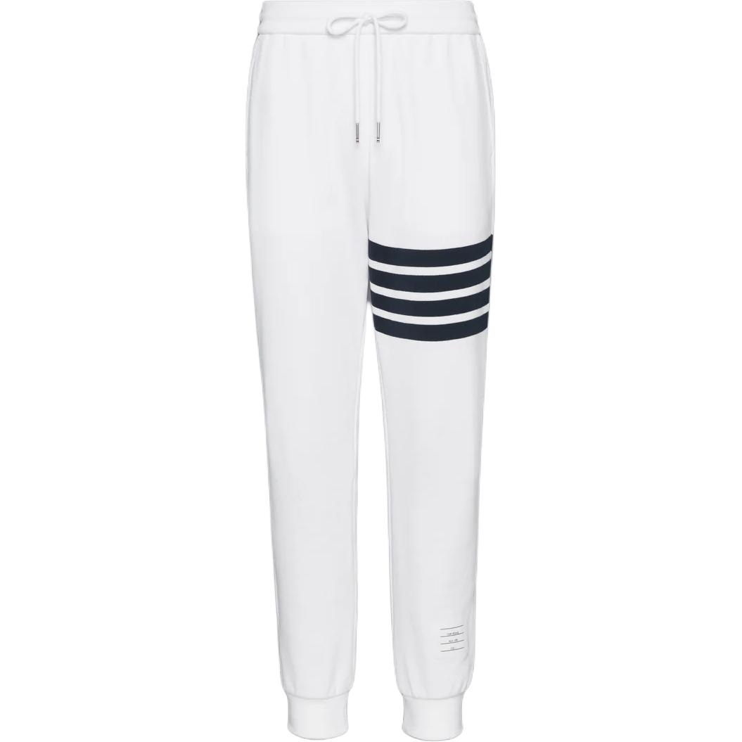 Брюки 4 bar stripe track THOM BROWNE, белый
Брюки 4 bar stripe track THOM BROWNE, белый
