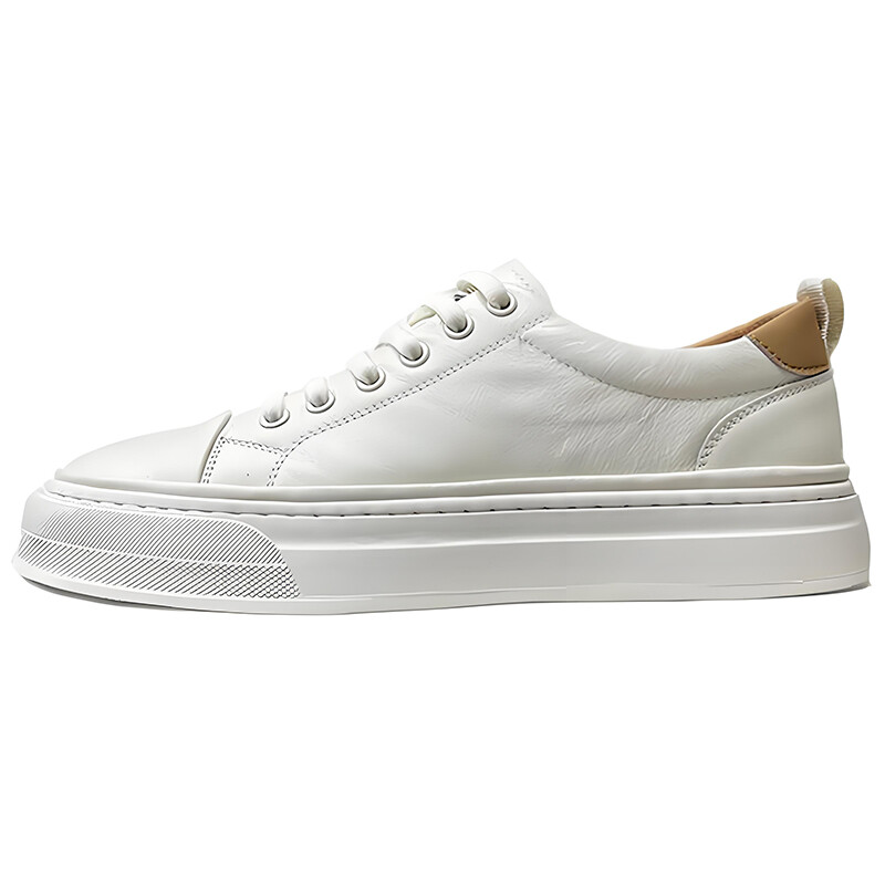 Кеды мужские, обувь для скейтбординга низкая Devanro, белый 
Кеды мужские, обувь для скейтбординга низкая Devanro, белый