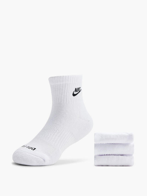 Упаковка из 3 носков. Nike, белый
Упаковка из 3 носков. Nike, белый