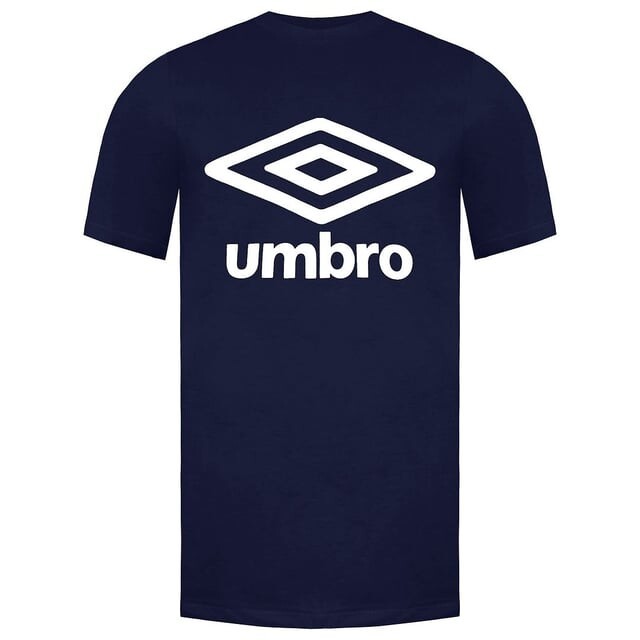 Темно-Синяя мужская футболка с коротким рукавом и круглым вырезом с большим логотипом 65352u y70 Umbro, синий
Темно-Синяя мужская футболка с коротким рукавом и круглым вырезом с большим логотипом 65352u y70 Umbro, синий