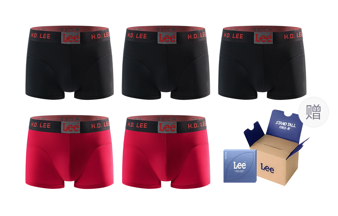Классические трусы 101 для мужчин, набор из 5 штук Lee, черный
Классические трусы 101 для мужчин, набор из 5 штук Lee, черный