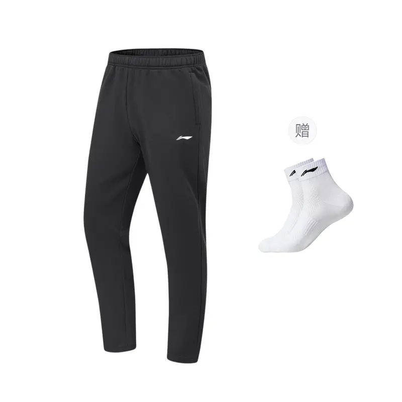 Мужские трикотажные спортивные брюки LiNing Fitness Series, черный
Мужские трикотажные спортивные брюки LiNing Fitness Series, черный