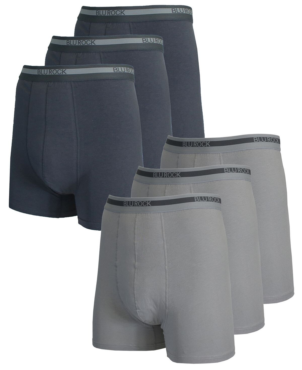 Мужские трусы-боксеры из эластичного хлопка, 6 шт. Blu Rock
Мужские трусы-боксеры из эластичного хлопка, 6 шт. Blu Rock