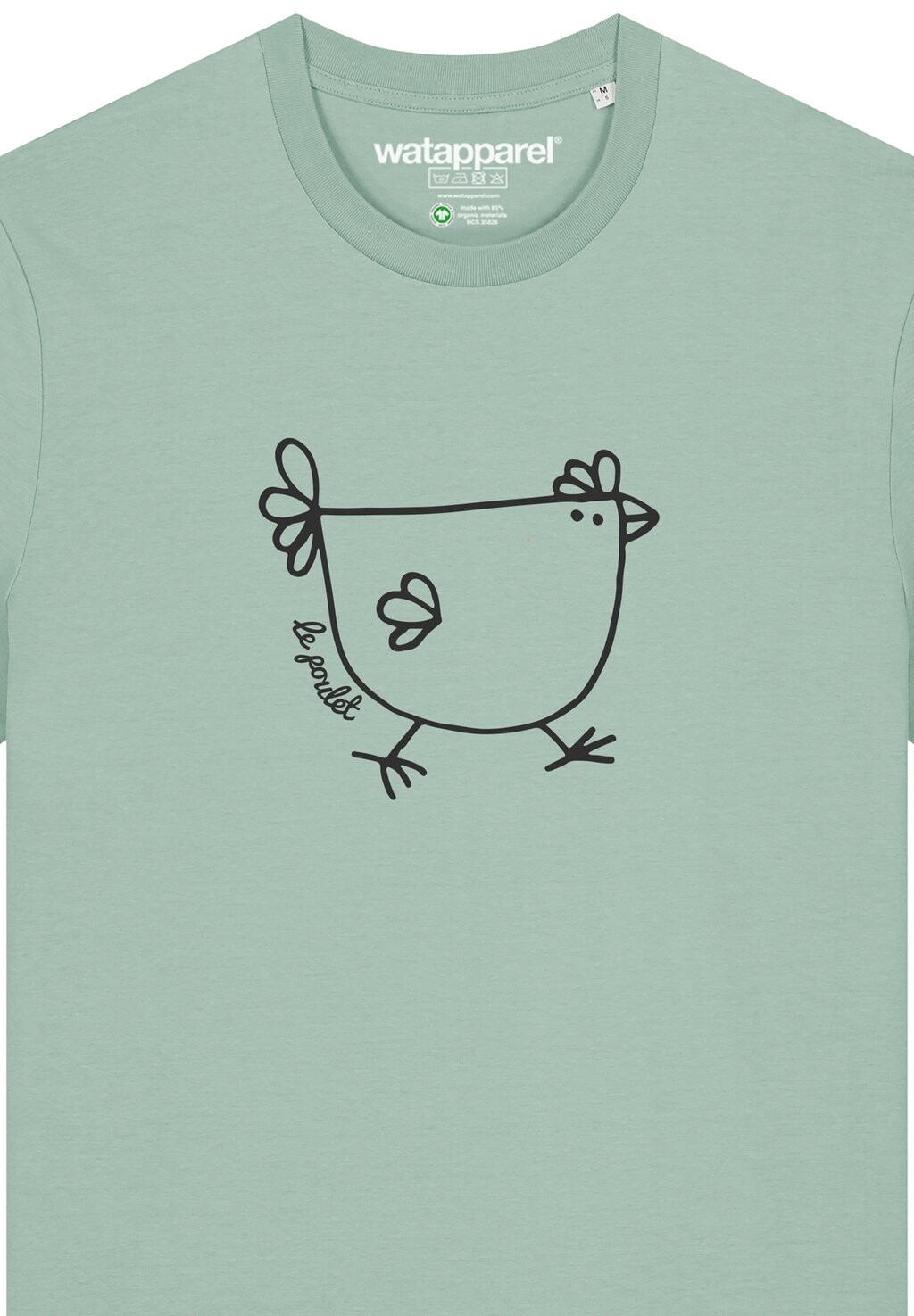 Футболка с принтом watapparel, светло-зеленый
Футболка с принтом watapparel, светло-зеленый