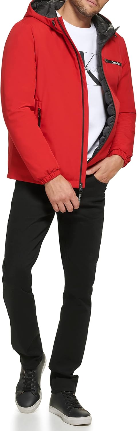 Мужская ветровка с капюшоном Calvin Klein, Classic Hooded True Red
Мужская ветровка с капюшоном Calvin Klein, Classic Hooded True Red