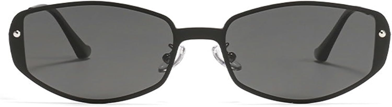 Солнцезащитные очки Willochra Retro, маленькие, неправильной формы, овальные, модные, без оправы, с прозрачными линзами с градиентом, защита от УФ-излучения UV400, мужские солнцезащитные очки, C1
Солнцезащитные очки Willochra Retro, маленькие, неправильной формы, овальные, модные, без оправы, с прозрачными линзами с градиентом, защита от УФ-излучения UV400, мужские солнцезащитные очки, C1