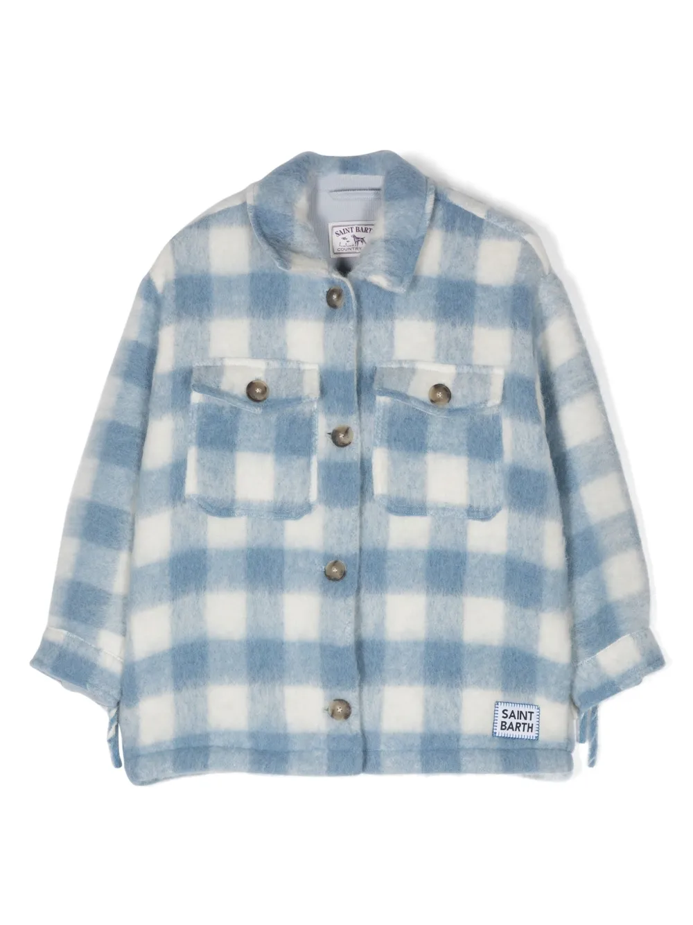 Клетчатая куртка-рубашка Marceline с бахромой MC2 Saint Barth Kids, синий
Клетчатая куртка-рубашка Marceline с бахромой MC2 Saint Barth Kids, синий