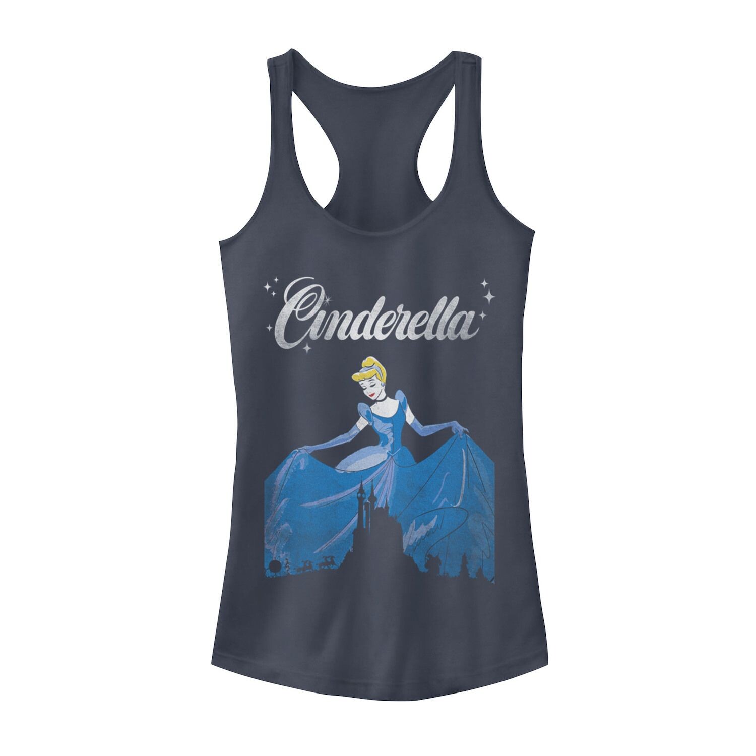 Майка для подростков с винтажным силуэтом замка Золушки Disney's Licensed Character
Майка для подростков с винтажным силуэтом замка Золушки Disney's Licensed Character