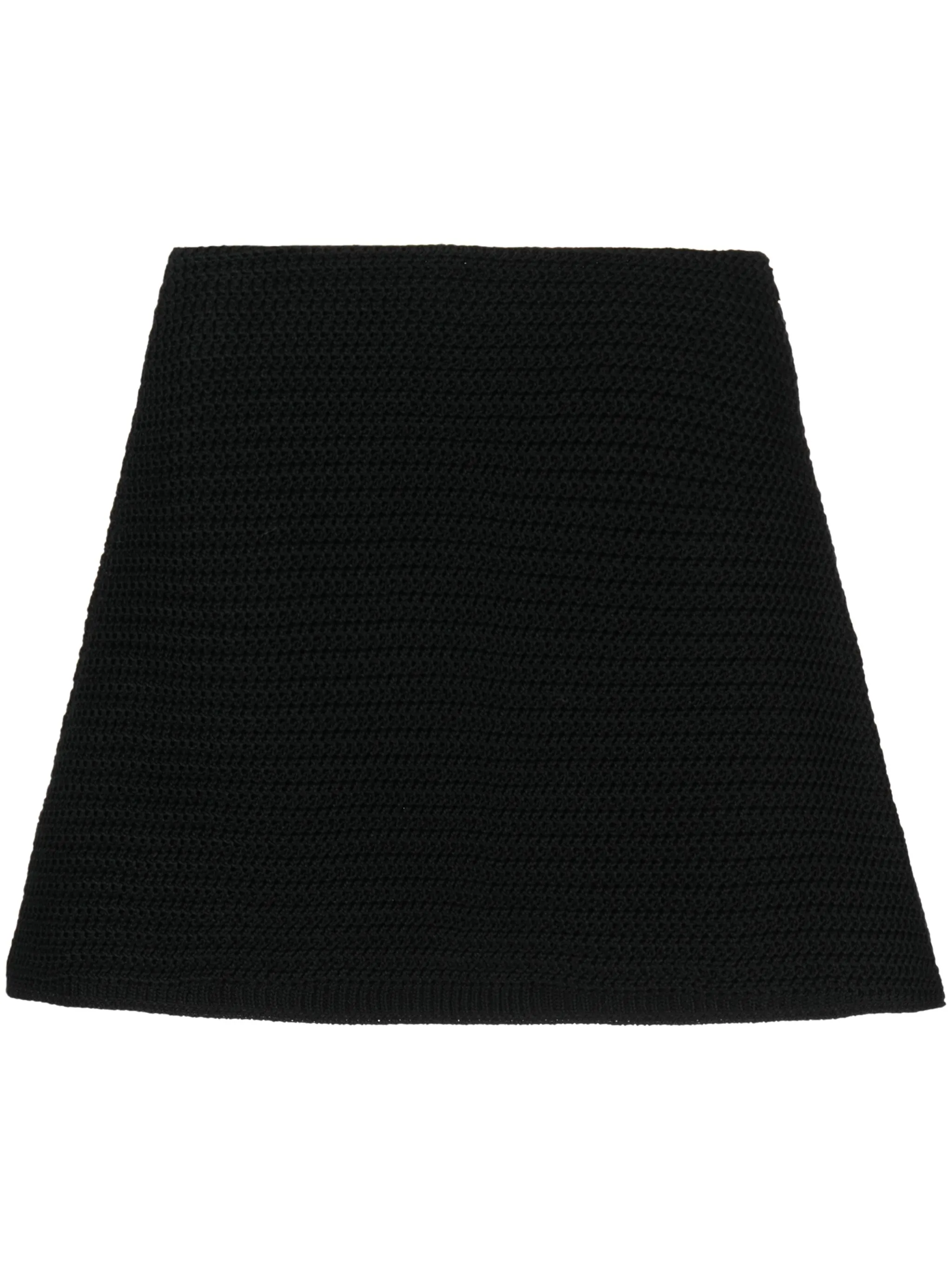 Трикотажная мини-юбка А-силуэта Mach & Mach, черный
Трикотажная мини-юбка А-силуэта Mach & Mach, черный