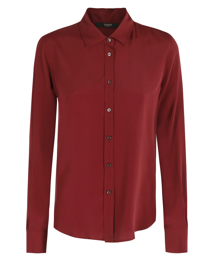 Кремовая рубашка с длинными рукавами и обычным воротником. Seventy, красный
Кремовая рубашка с длинными рукавами и обычным воротником. Seventy, красный