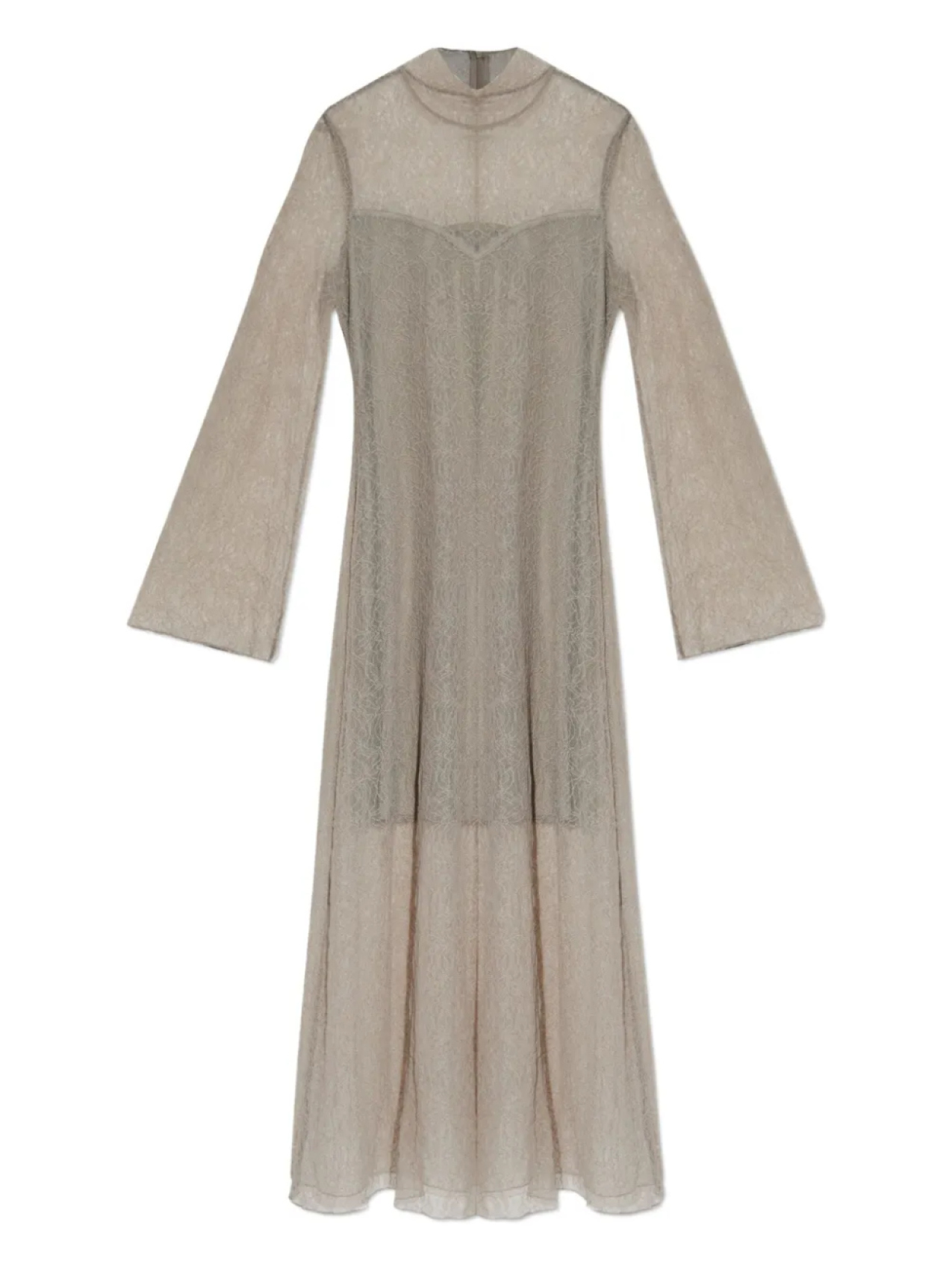 Полупрозрачное платье Gestuz, коричневый
Полупрозрачное платье Gestuz, коричневый