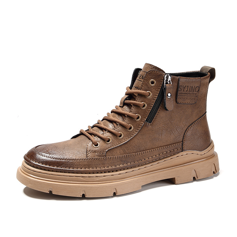 Короткие мужские ботинки Martin AIBAOLUO, Brown
Короткие мужские ботинки Martin AIBAOLUO, Brown