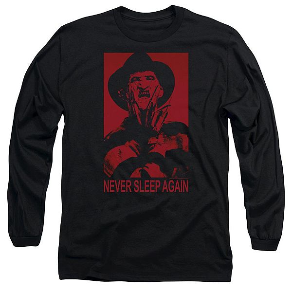 Футболка с длинным рукавом Nightmare on Elm Street Never Sleep Again Licensed Character
Футболка с длинным рукавом Nightmare on Elm Street Never Sleep Again Licensed Character