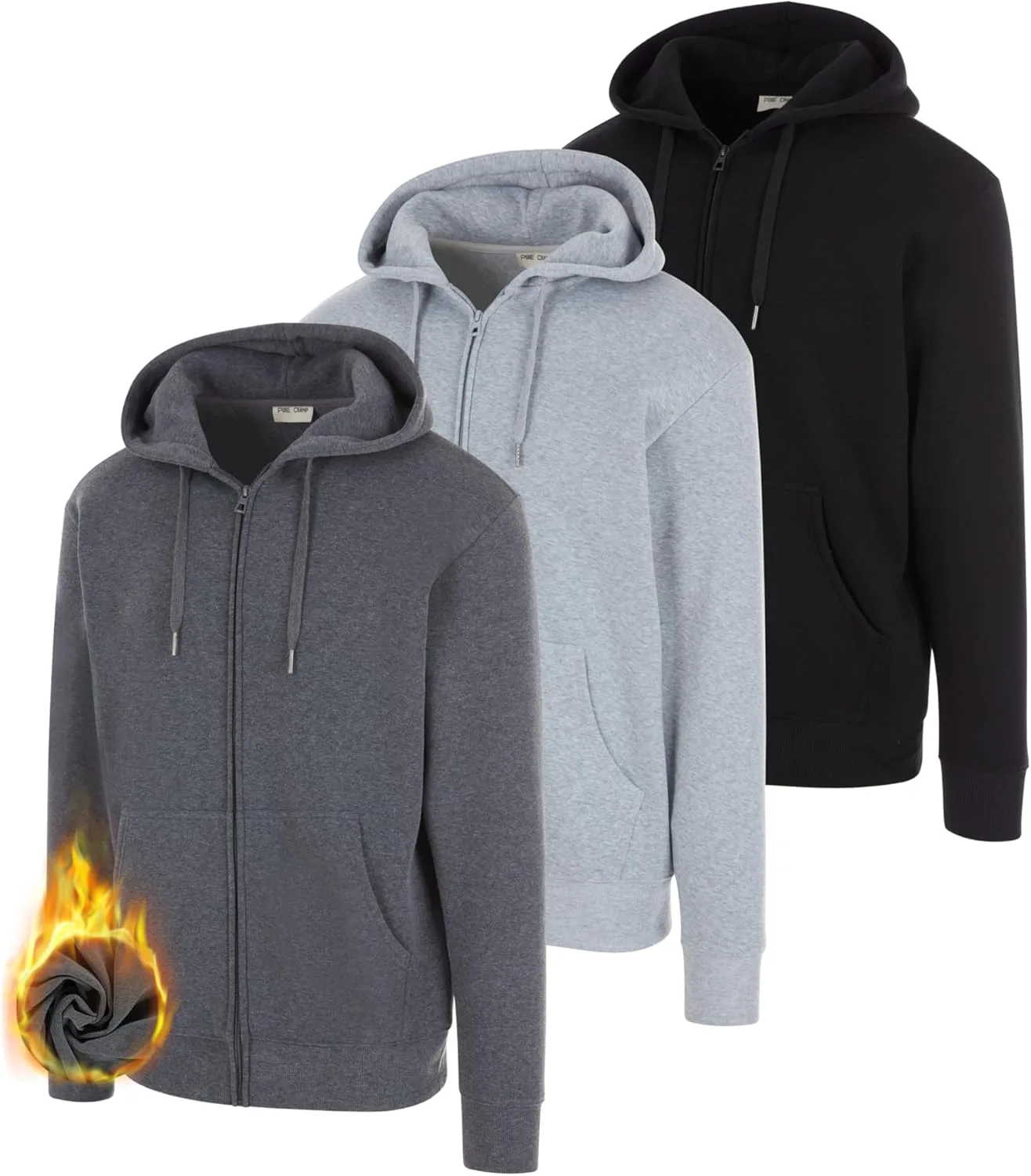 Pure Champ 3 Pack Флисовые Худи для Мужчин
Pure Champ 3 Pack Флисовые Худи для Мужчин