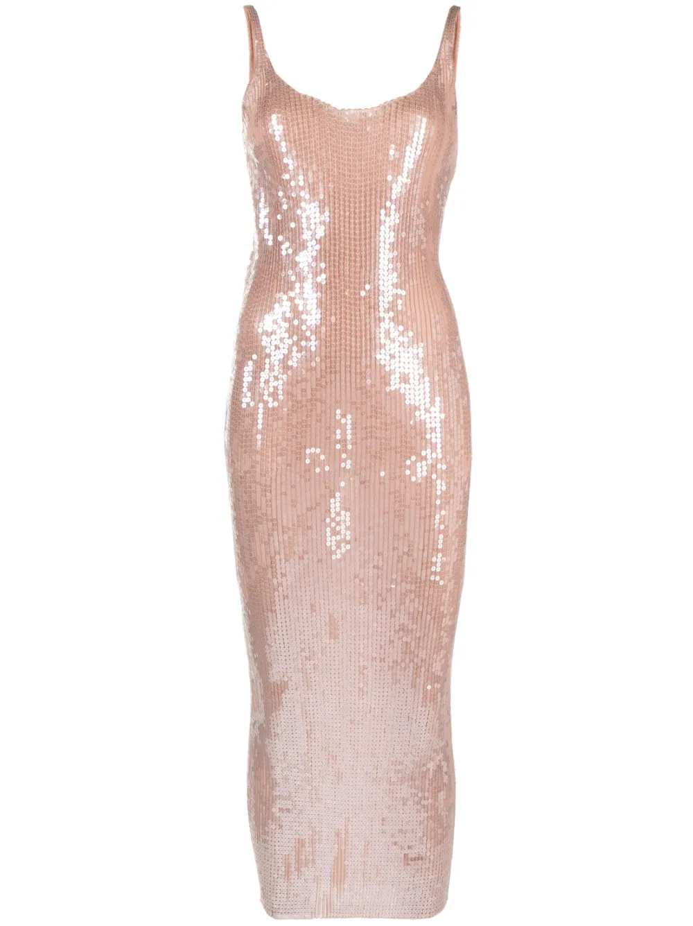 Платье миди с пайетками Alexander Wang, нейтральный
Платье миди с пайетками Alexander Wang, нейтральный